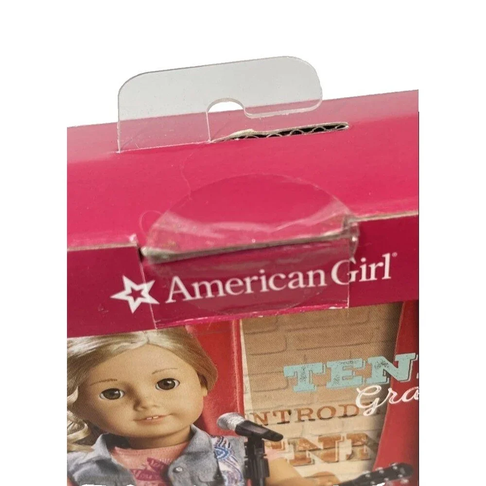 American Girl Tenney Grant Accessories Guitar Set DVM05 New Sealed NIB 18